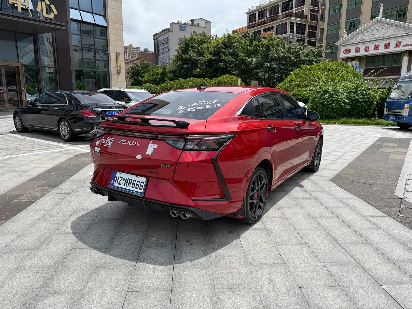  Dongfeng Aeolus Yixuan 2021 230T Auto Hunting Knight Edition 4