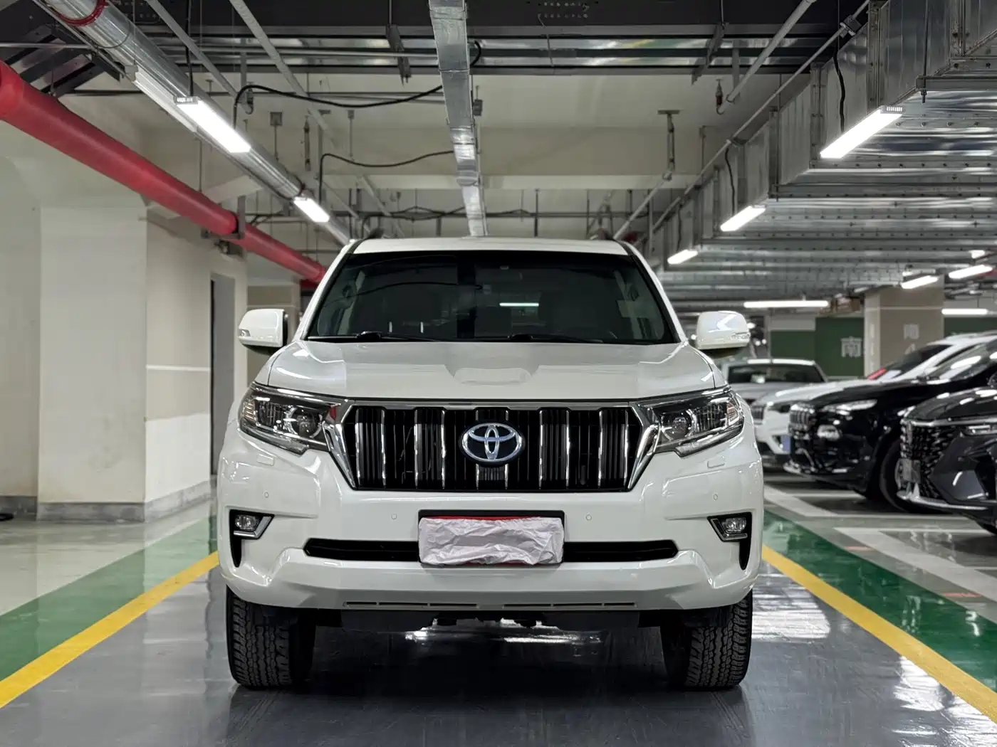 Toyota Prado 2018 3.5L Automatic TX-L NAVI Rear-mounted Spare Tire фото 2