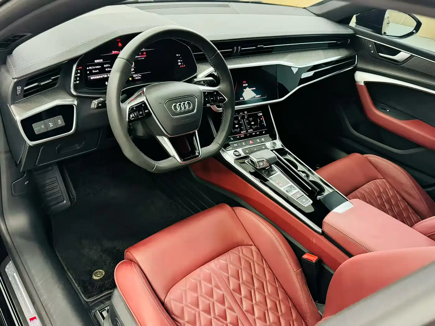 Audi A7L 2023 45 TFSI quattro S-line Black Warrior Edition фото 4