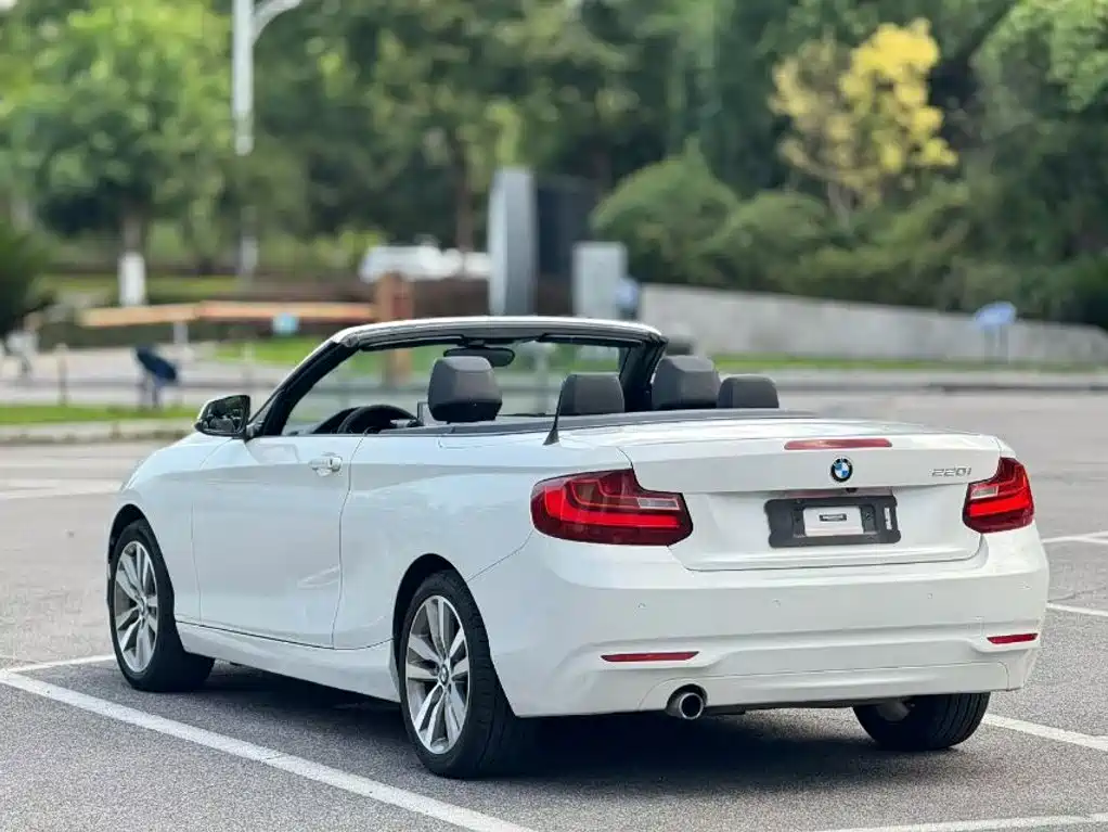 BMW 2 Series (Import) 2016 2015 220i Convertible Coupe Leading