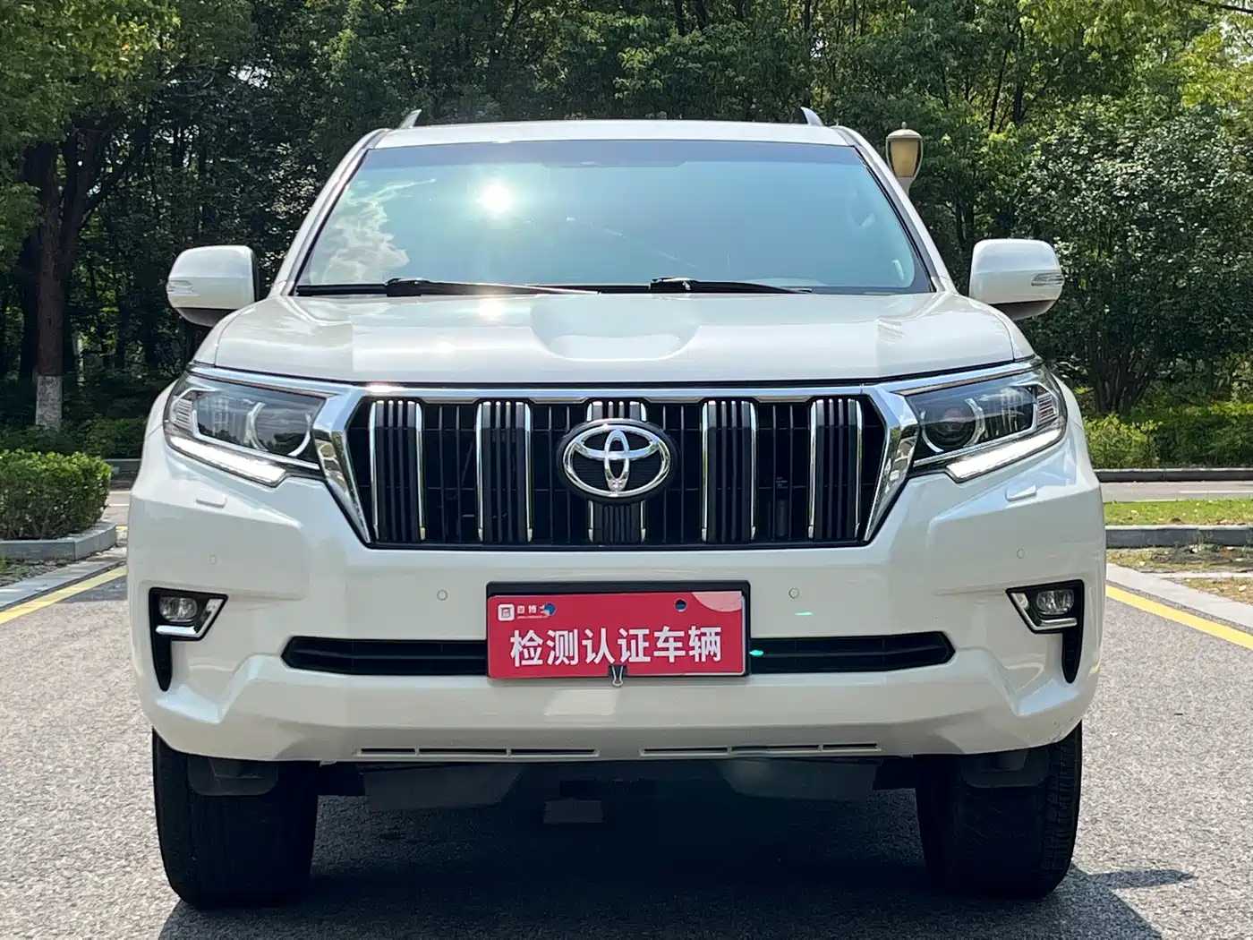 Toyota Prado 2018 3.5L Automatic TX-L Rear-mounted Spare Tire фото 2