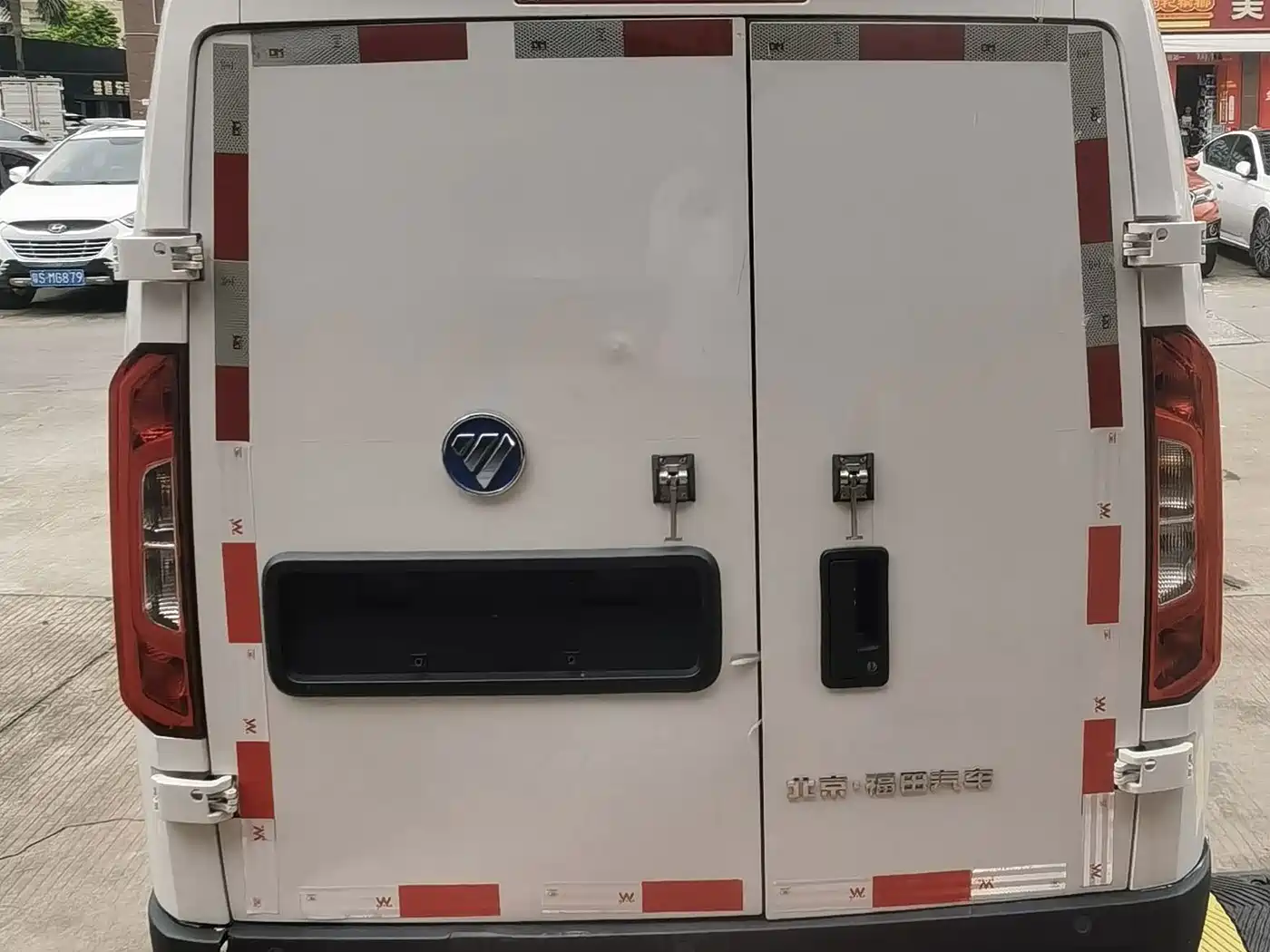 Foton Qianduoduo 2025 2024 Facelift Van (Flat Roof, 2 Seats, EVE Energy 41.86kWh)