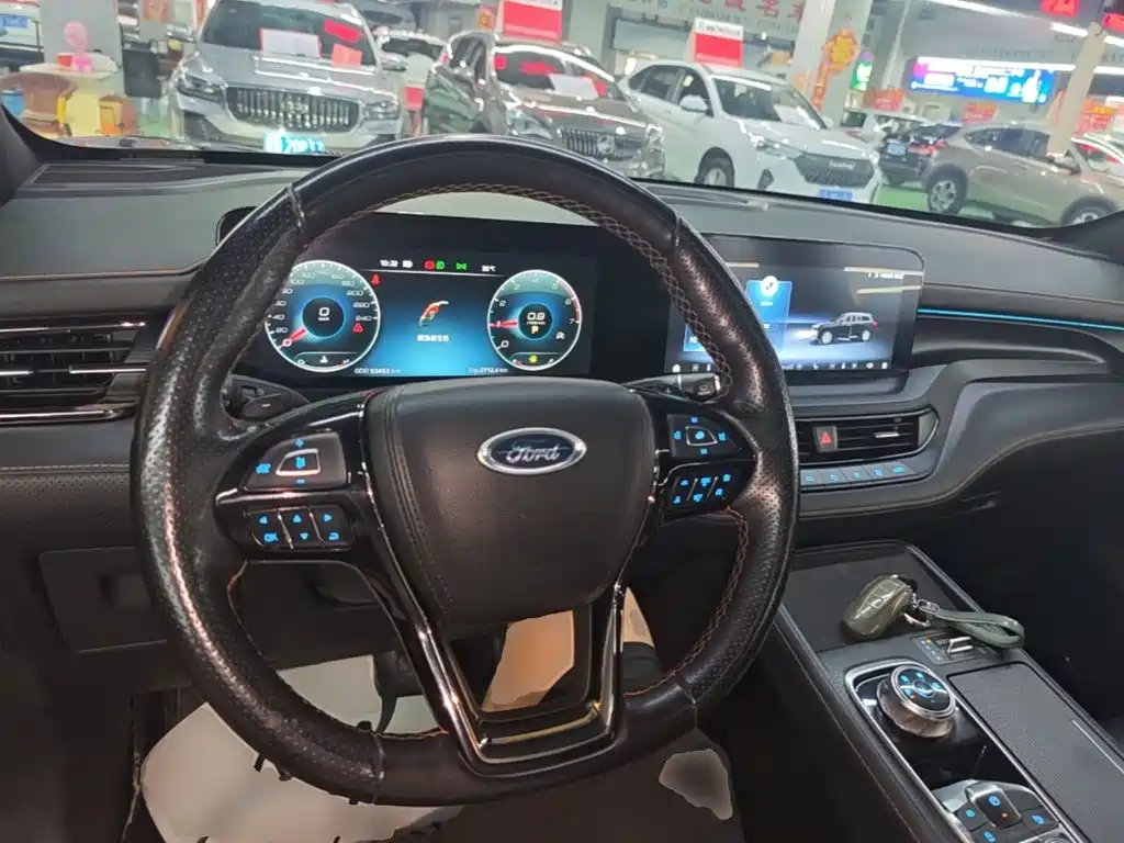 Ford Territory 2024 2023 EcoBoost 225 Obsidian Orange Premium 7-Seater (2/2/3)
