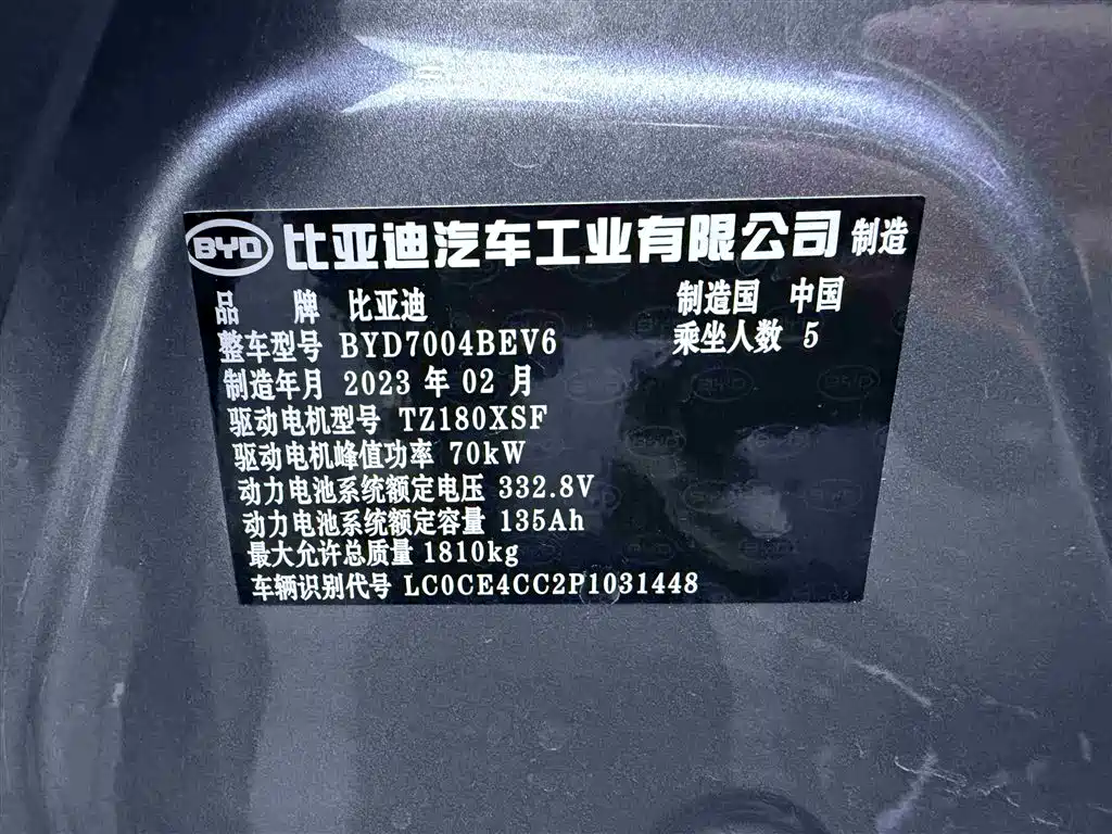 BYD Dolphin 2023 420km Fashion Edition фото 20