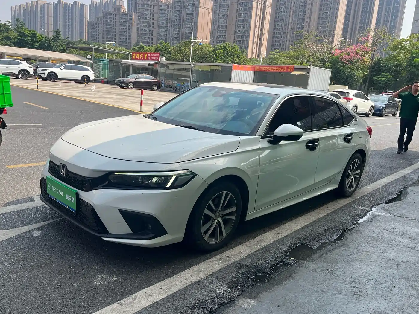 Honda Civic 2023 — пригон из Китая