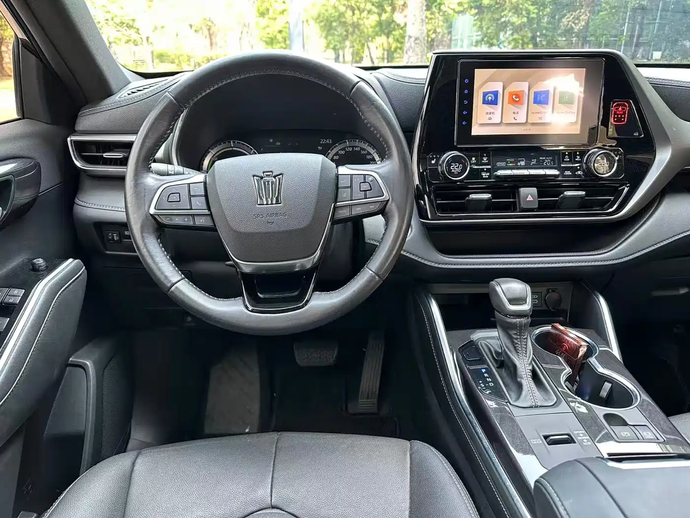 Toyota Crown Kluger 2022 2021 2.5L HEV 4WD Luxury