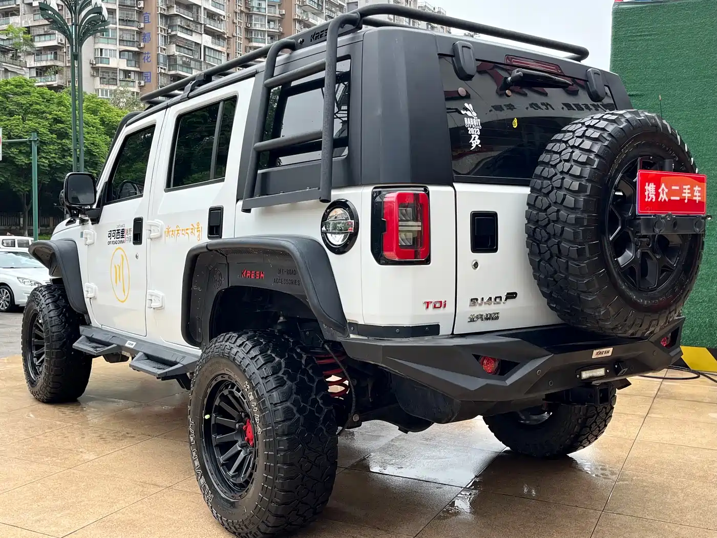BAIC ORV Beijing Offroad BJ40 2023 2.0D Automatic 4WD Blade Hero Edition Knight Type фото 13