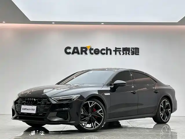 Audi A7L 45 TFSI quattro, Black Warrior