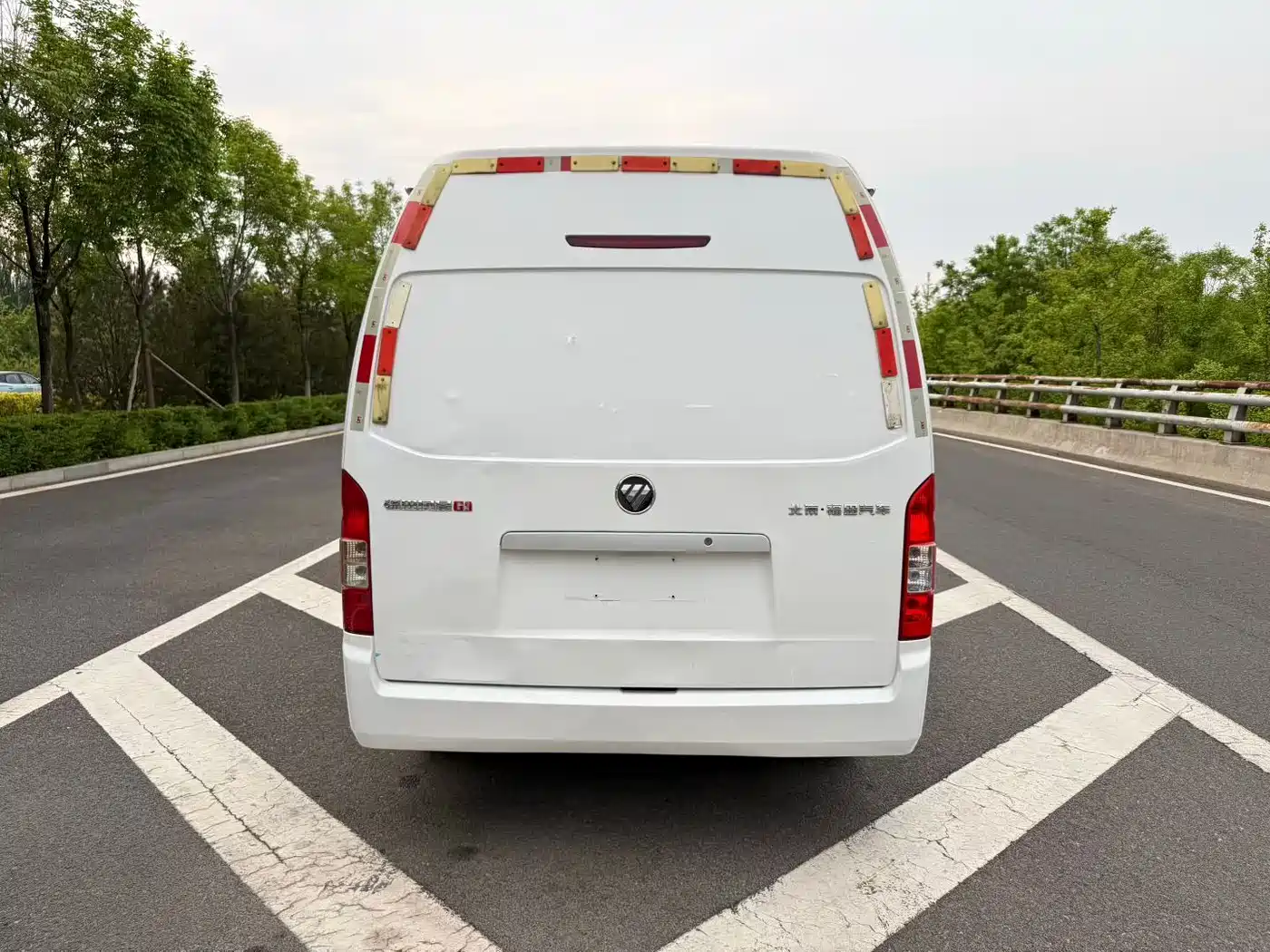 Foton Fengjing G9 2021 2021 2.4L Gasoline Commercial Version Long Wheelbase High Roof 2-Seater Van 4K22D4M