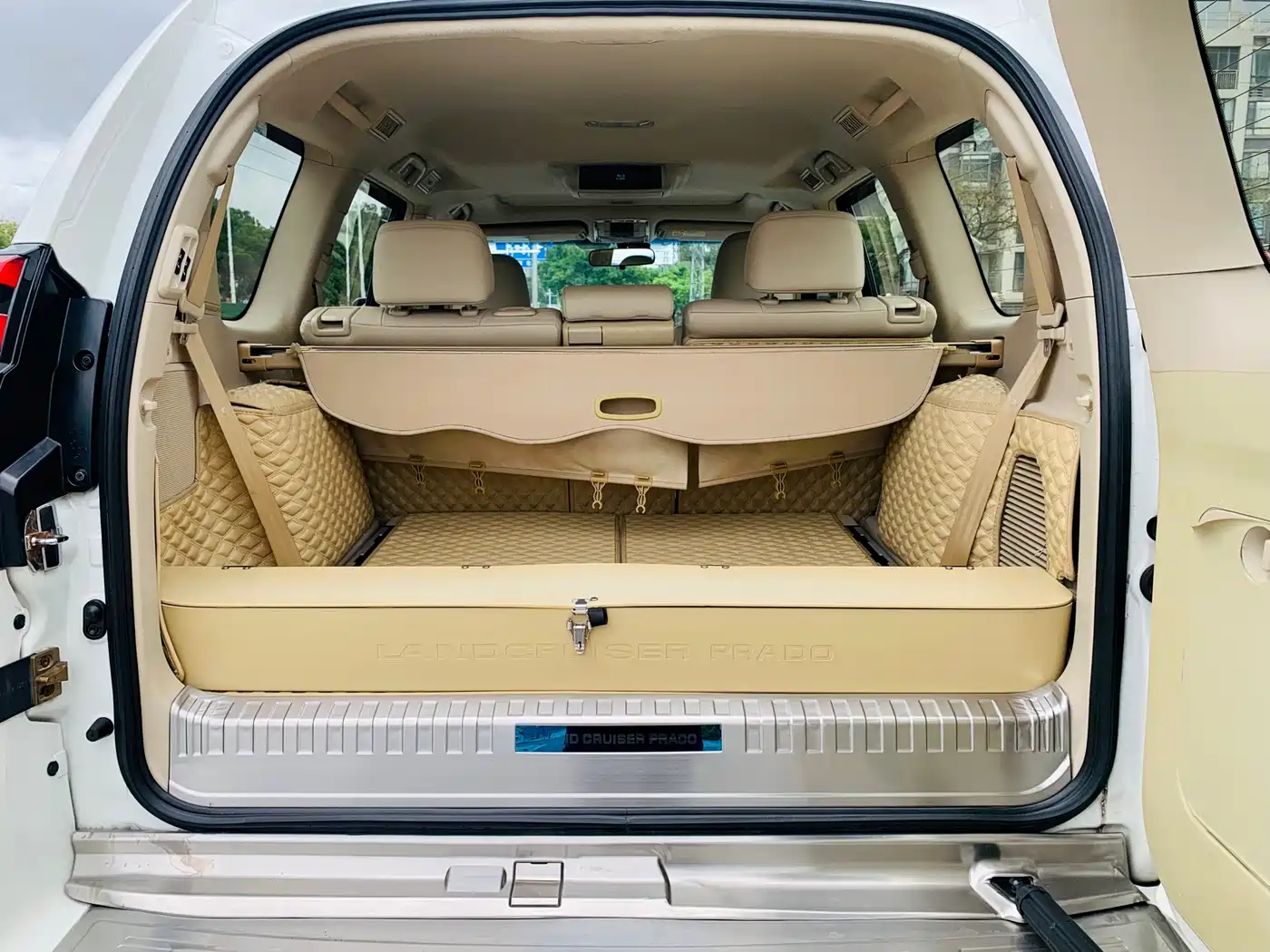 Toyota Prado 2018 3.5L Automatic TX-L NAVI Rear-mounted Spare Tire фото 14