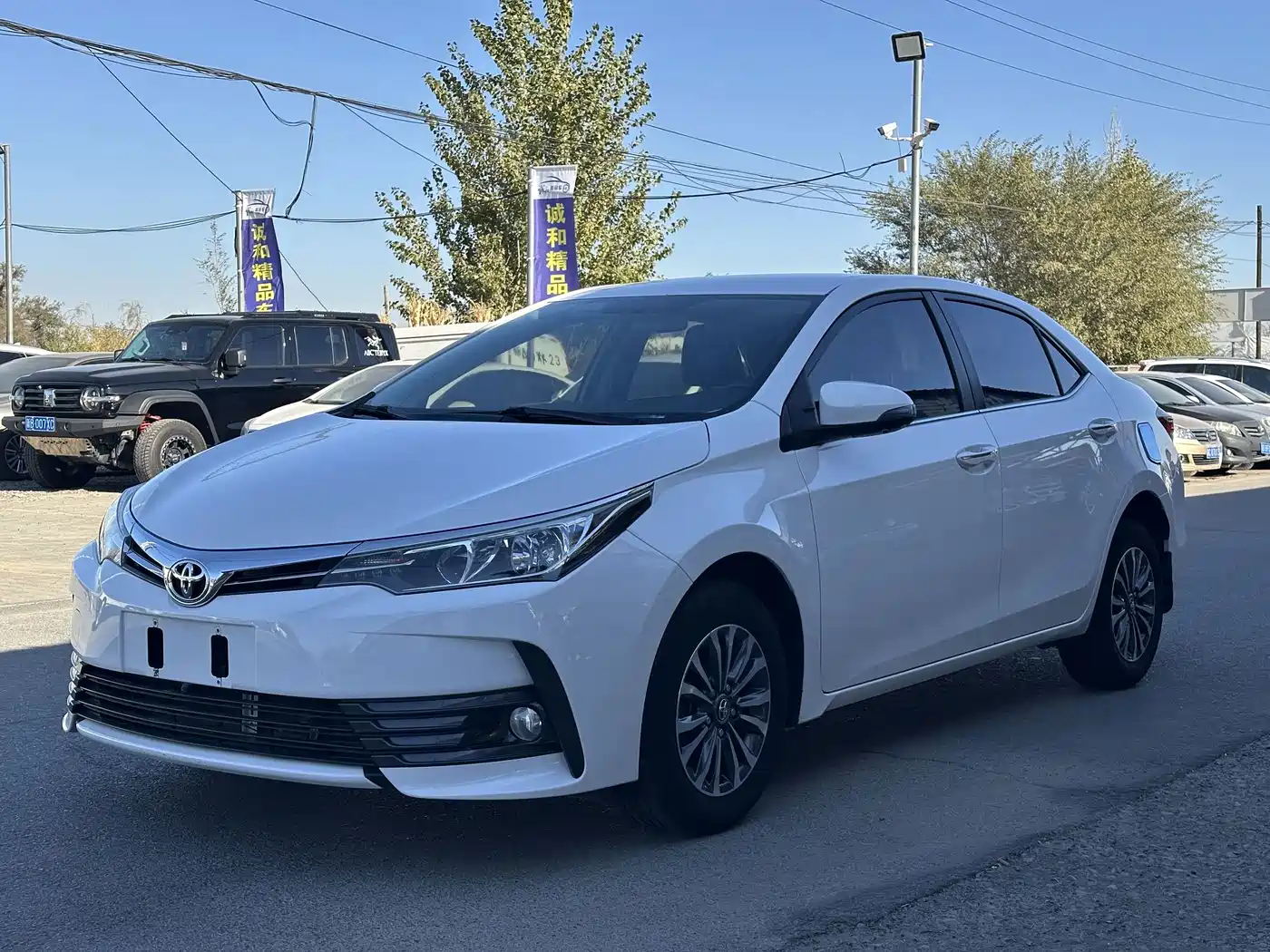 Toyota Corolla 2017 — пригон из Китая