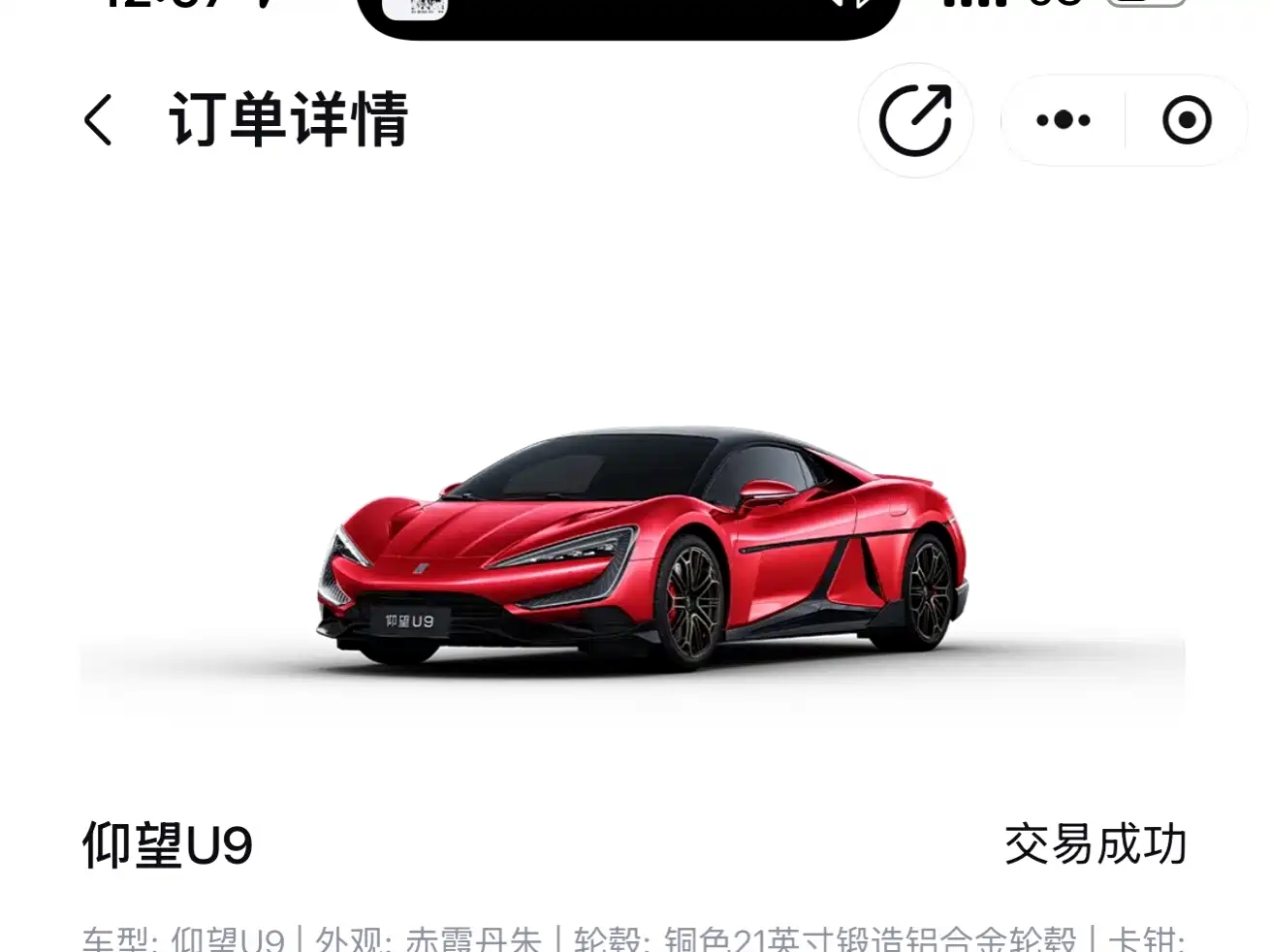 Yangwang U9 2025 2024 Standard Edition