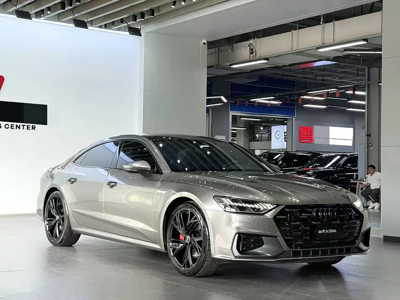 Audi A7L 2025 2025 Model Year 45 TFSI quattro Black Knight Edition