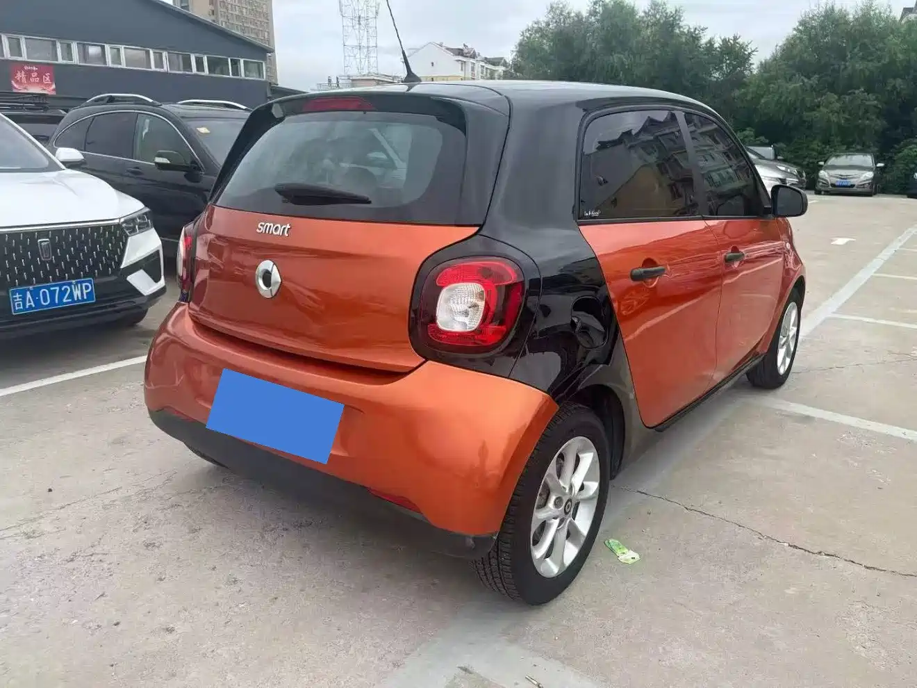 smart forfour 2017 2016 1.0L 52kW Agile Edition