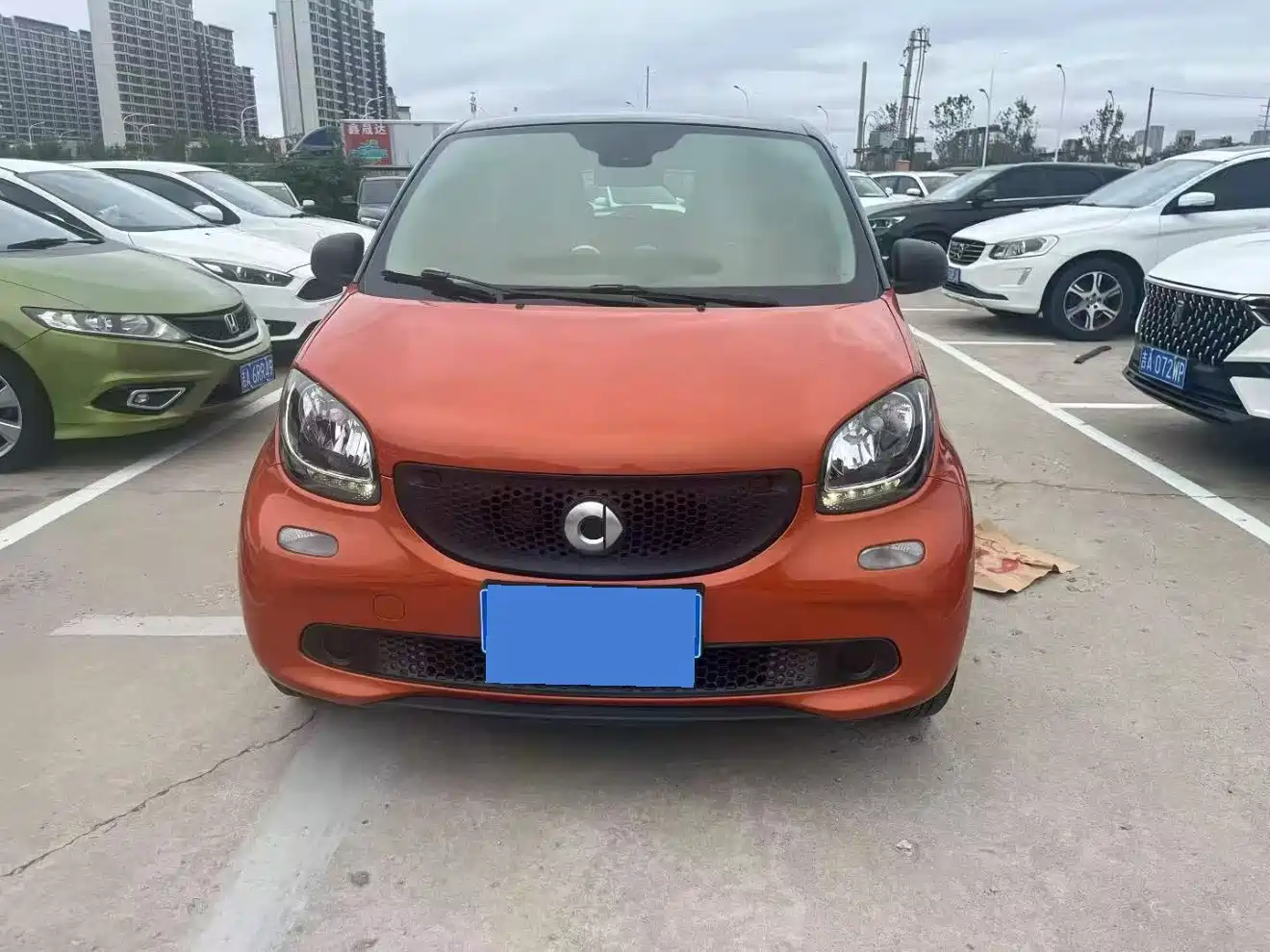 smart forfour 2017 2016 1.0L 52kW Agile Edition
