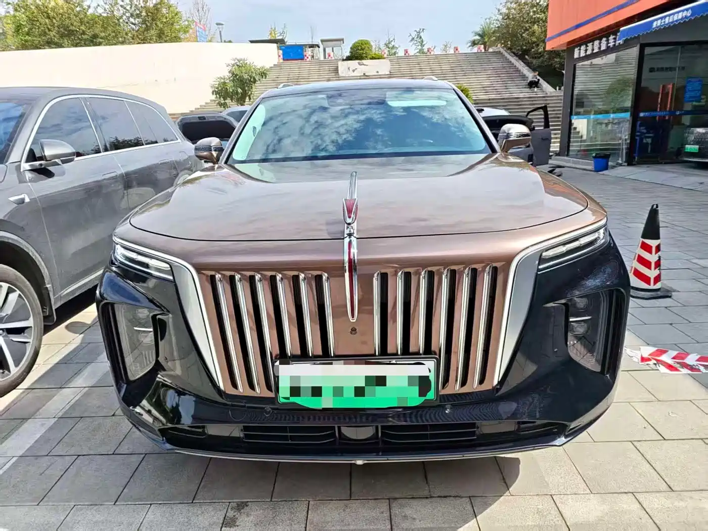 Hongqi E-HS9 2025 2024 Model 690km Flag Enjoy Edition 6-seater