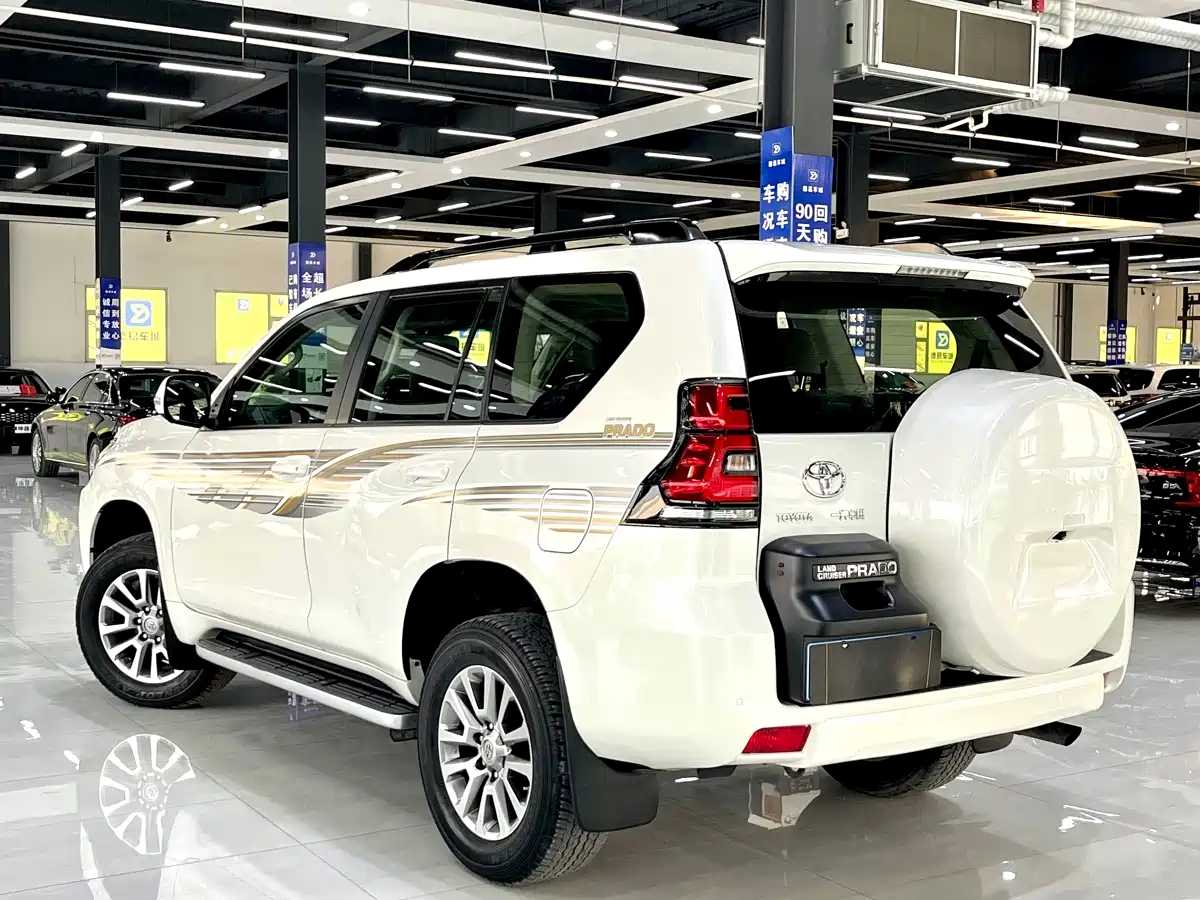 Toyota Prado 2018 3.5L Automatic TX-L Rear-mounted Spare Tire фото 7