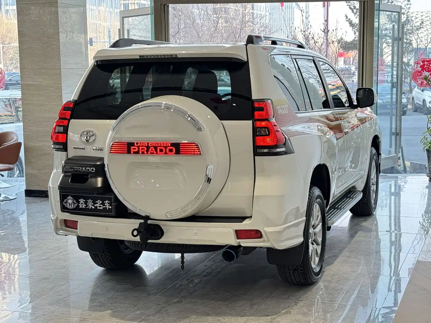 Toyota Prado 2019 3.5L Automatic TX-L Zunxiang Edition with Rear-mounted Spare Tire фото 22