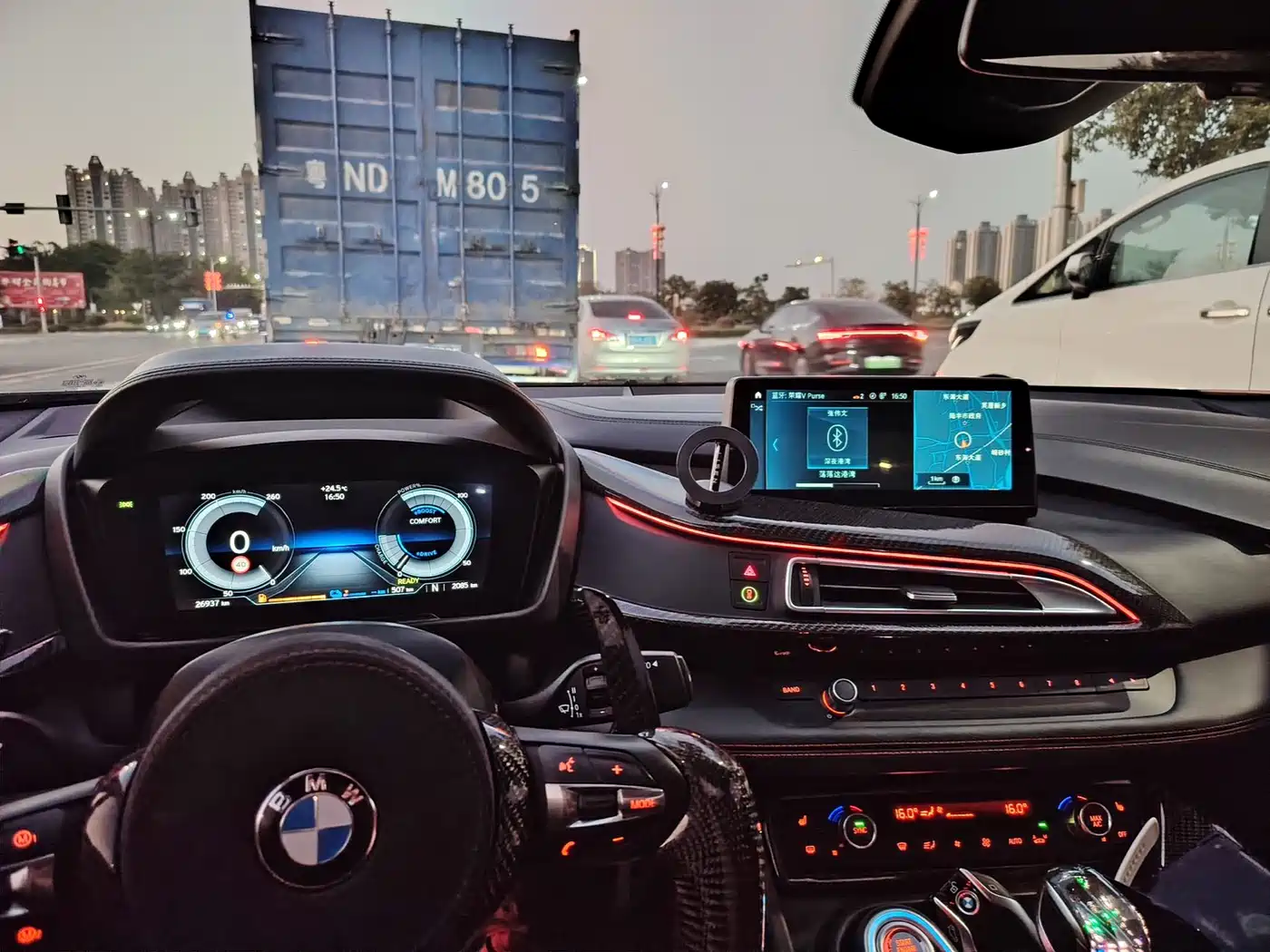 BMW i8 2019 Convertible Sports Car фото 4