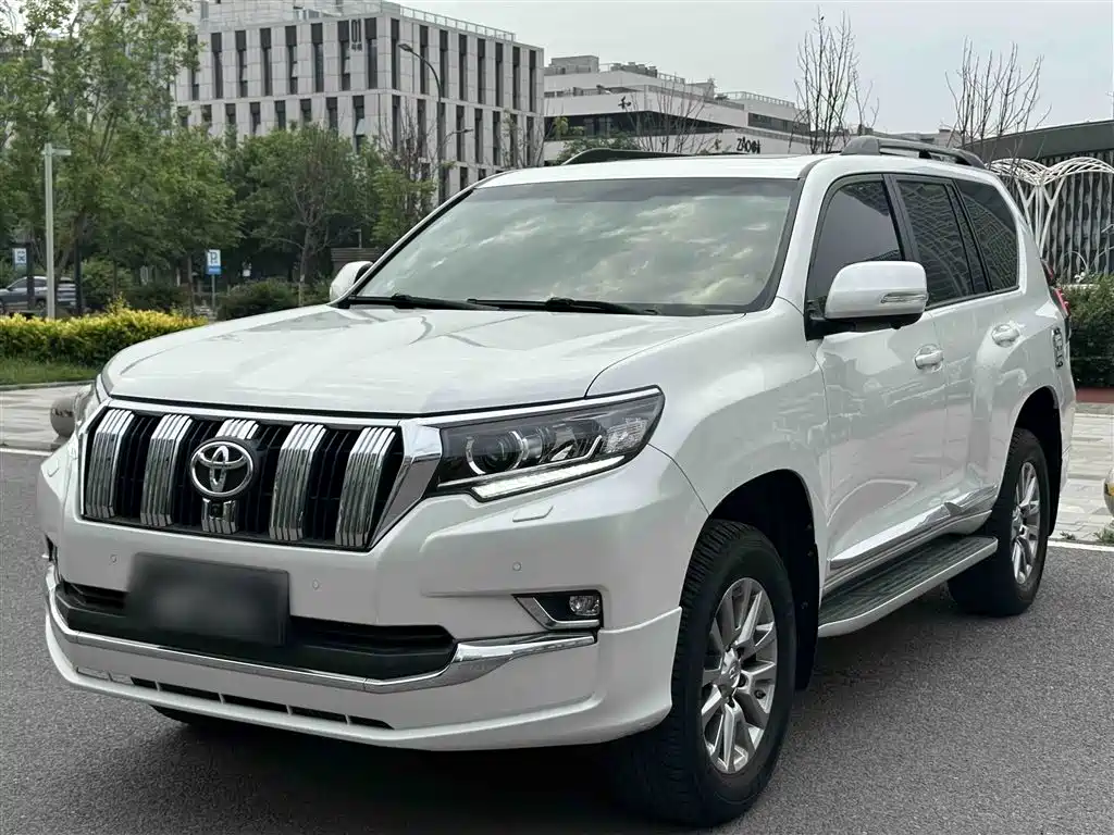 Toyota Prado 2018 3.5L Automatic TX-L Rear-mounted Spare Tire фото 3