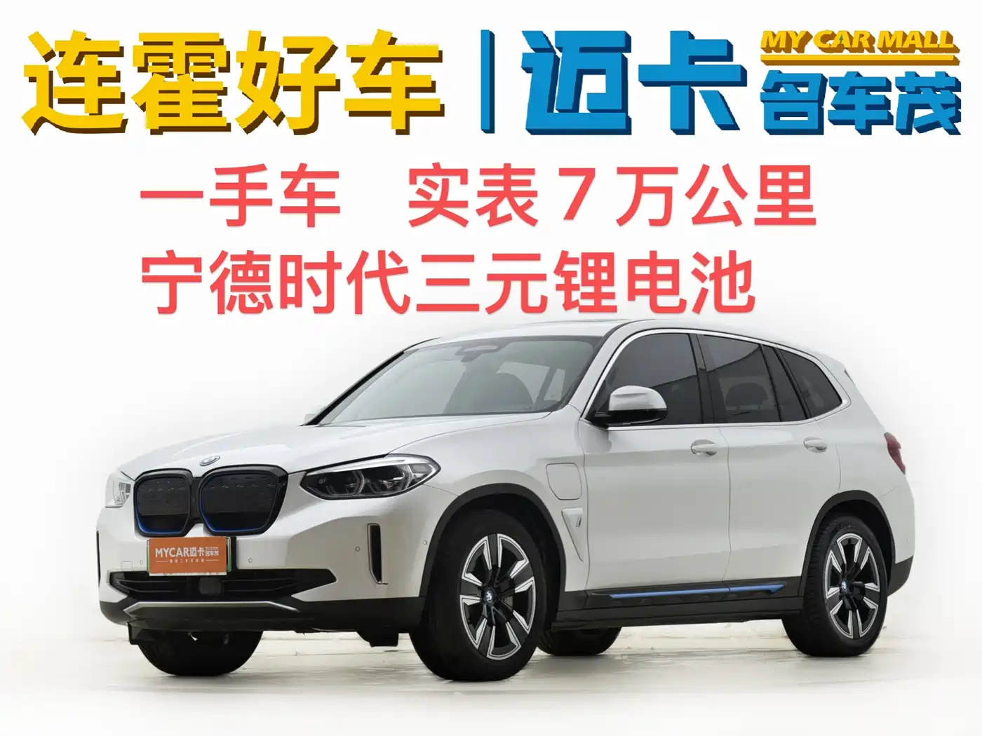 BMW iX3 2021 Leading