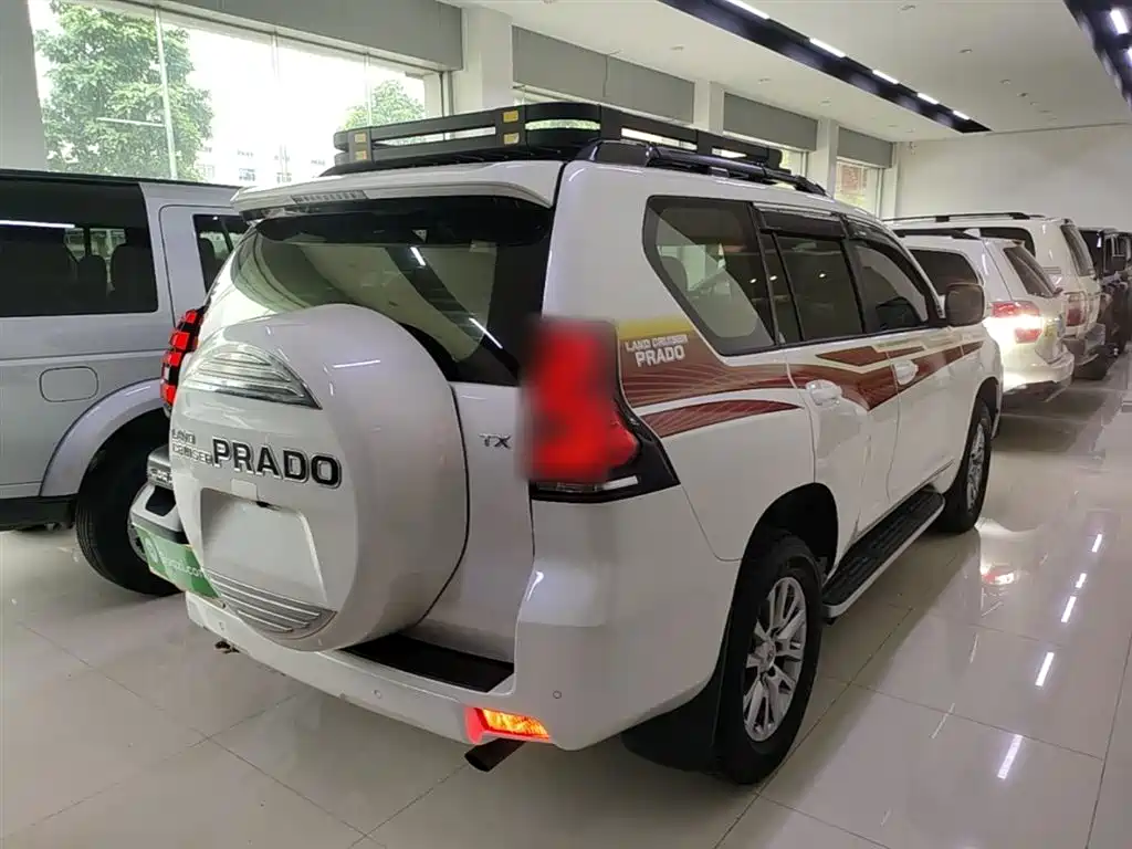 Toyota Prado 2018 3.5L Automatic TX-L Rear-mounted Spare Tire фото 7