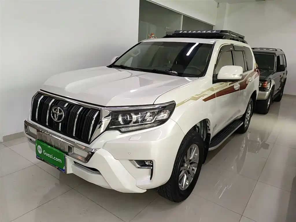 Toyota Prado 2018 3.5L Automatic TX-L Rear-mounted Spare Tire фото 2