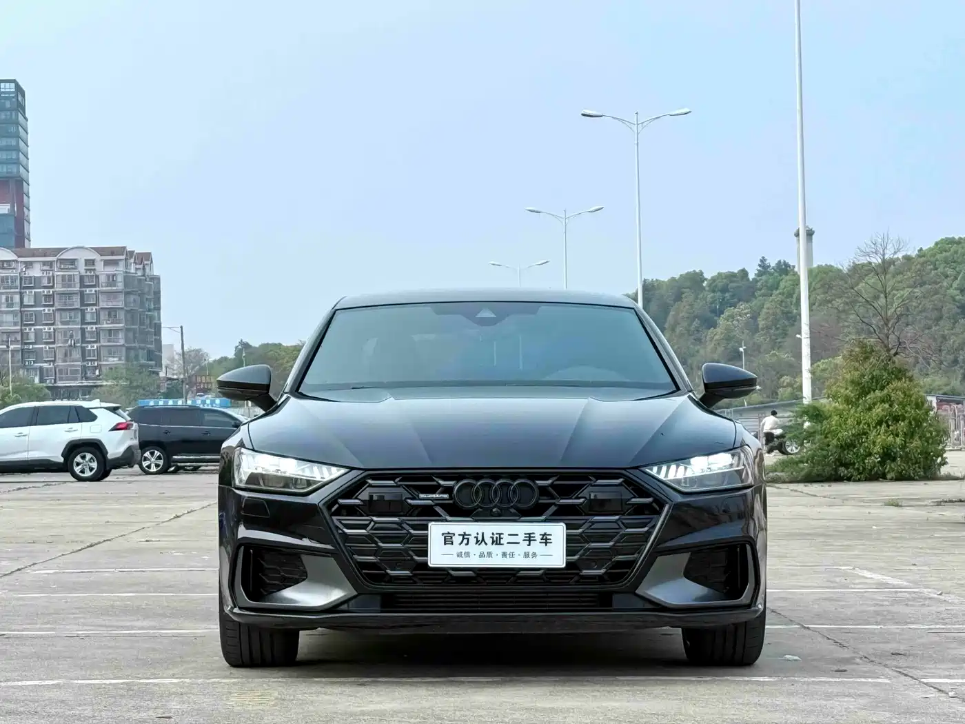 Audi A7L 2024 45 TFSI quattro S-line Black Warrior Edition фото 2