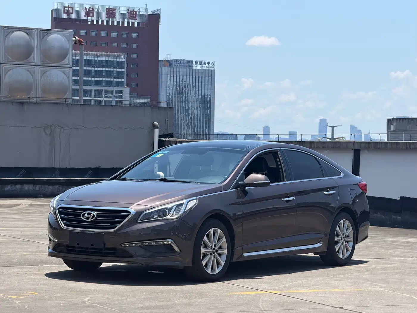 Hyundai Sonata 2015 — пригон из Китая