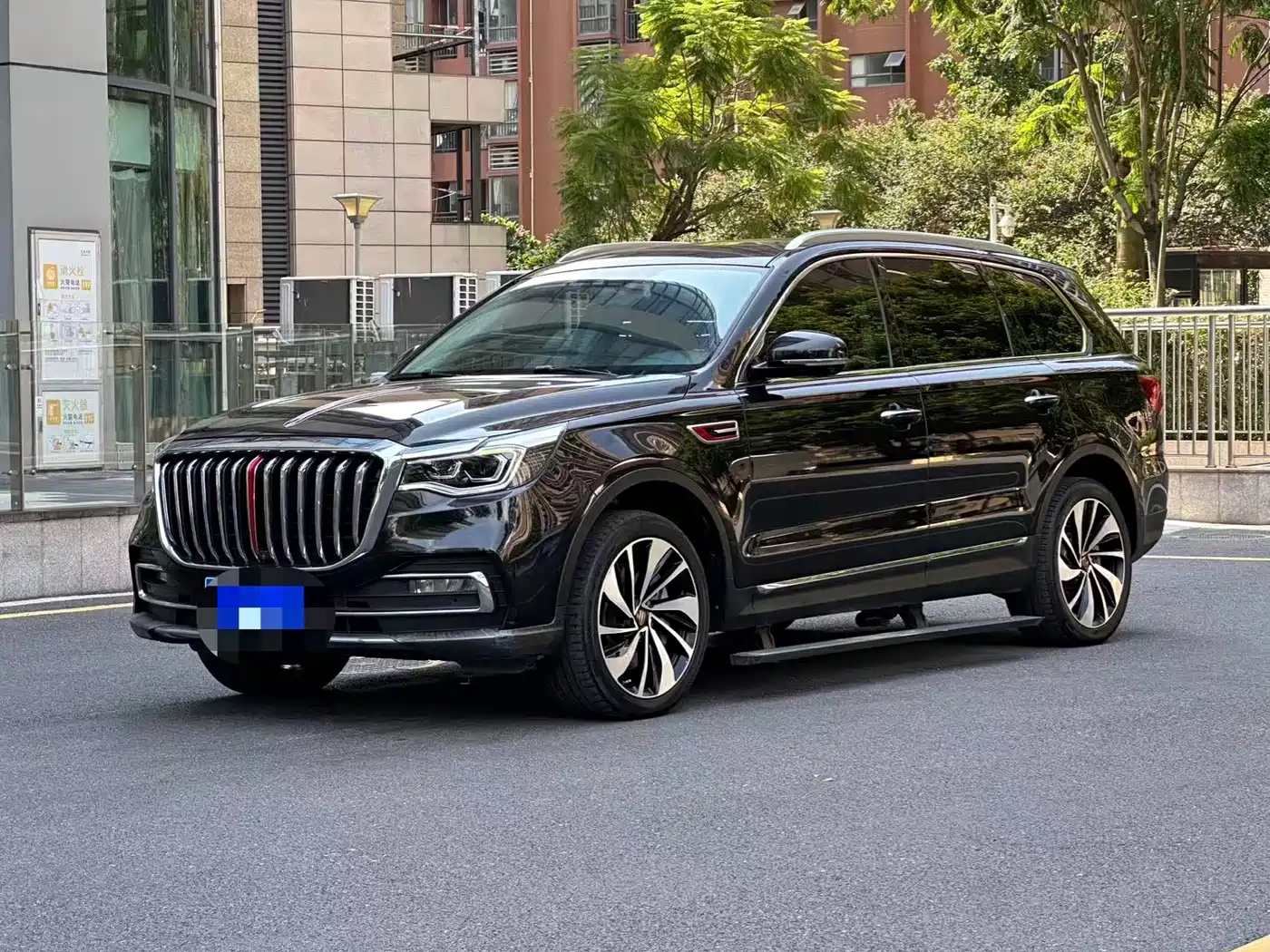 Hongqi Hongqi HS7 2019 3.0T Automatic 4WD Smart Connection Flag Smooth Edition
