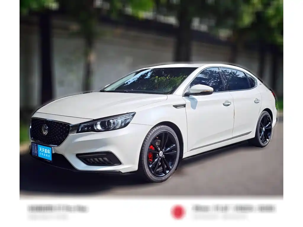 MG MG6 2018 2017 20T Automatic Trophy Premium Internet Edition China V