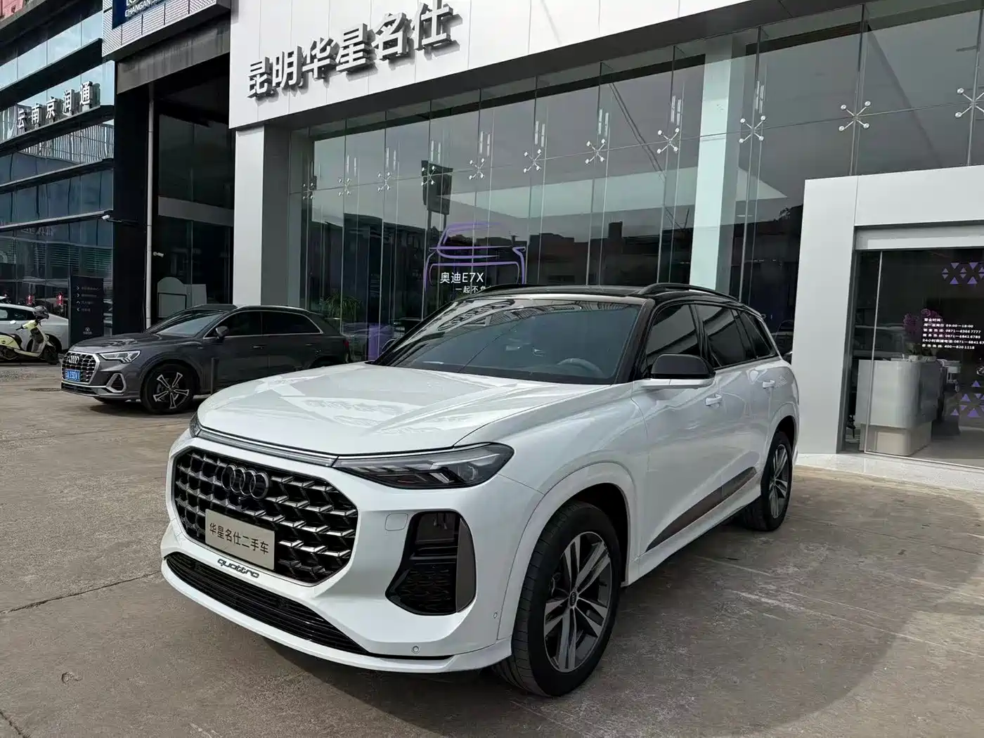 Audi Q6 2023 45 TFSI quattro Uniform Clouds Flying Rider Package фото 4