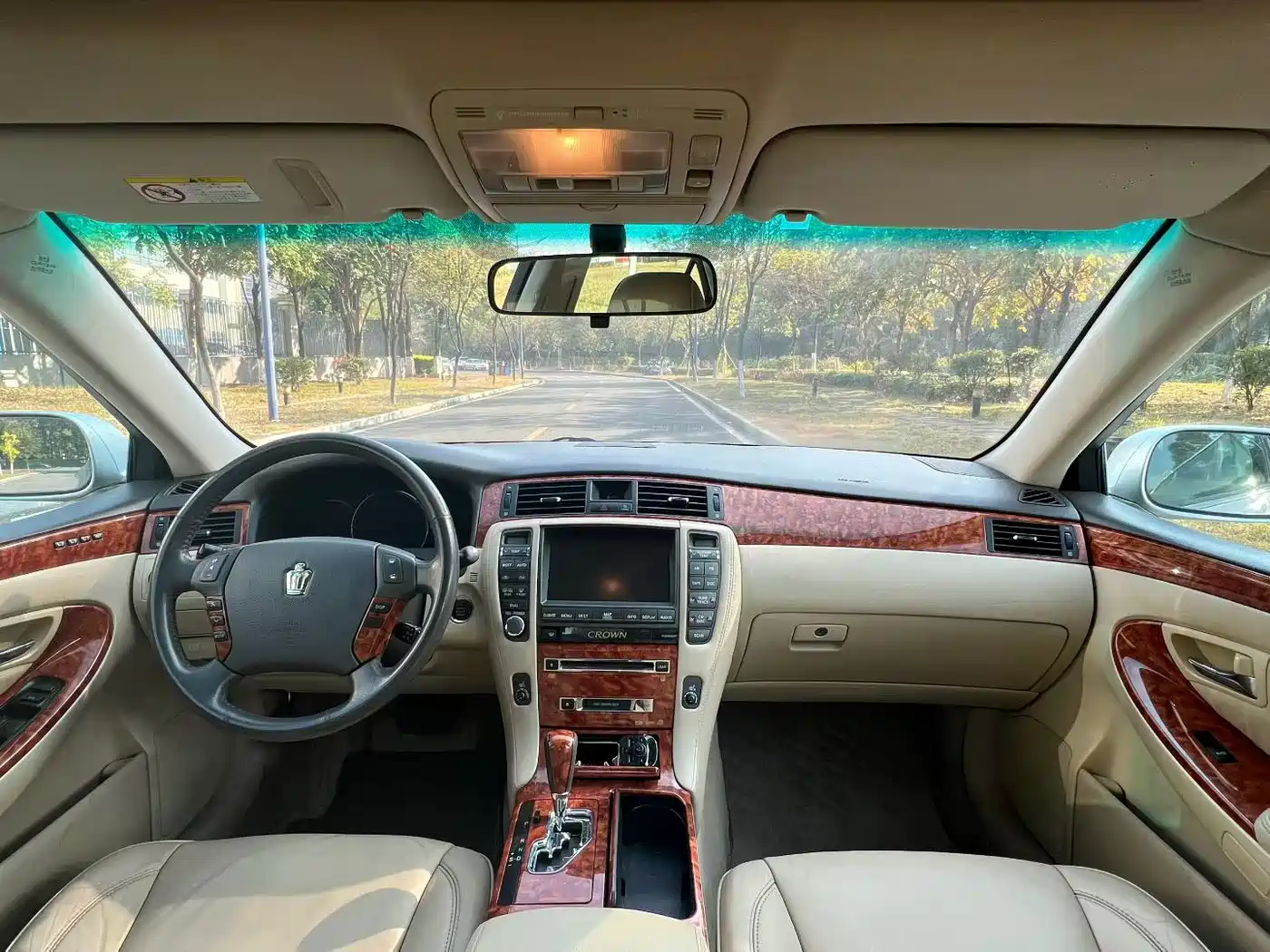 Toyota Crown 2007 3.0L Royal Saloon Fashion Navigation фото 7