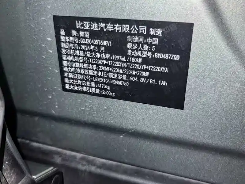 2026 Yangwang U8