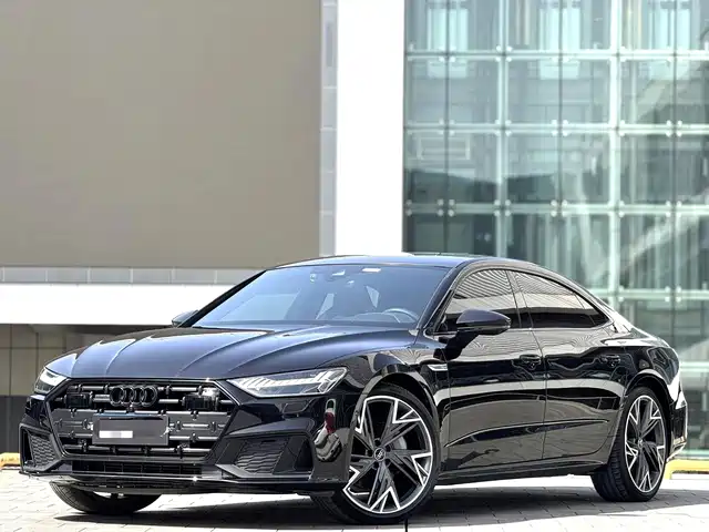  Audi Audi A7L 2025 Model Year 45 TFSI quattro Black Knight Edition