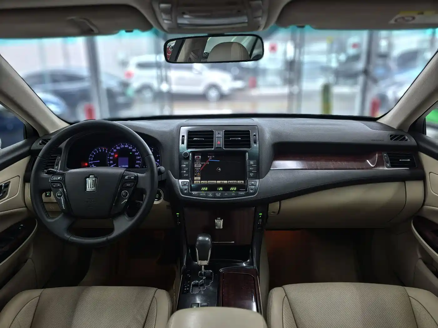 Toyota Crown 2010 2.5L Royal Leather Sunroof Navigation фото 22