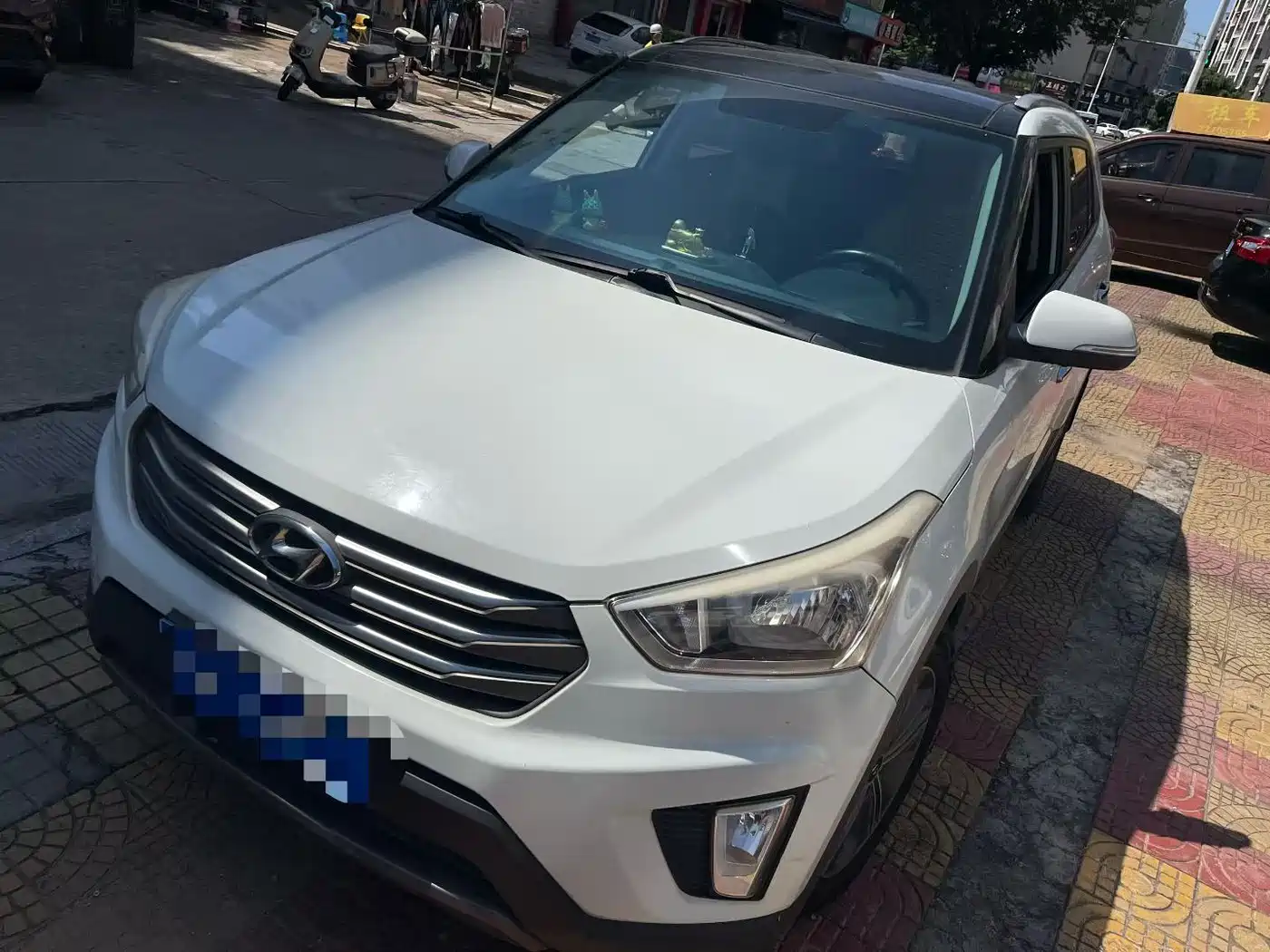 Hyundai Beijing Hyundai ix25 2015 — пригон из Китая