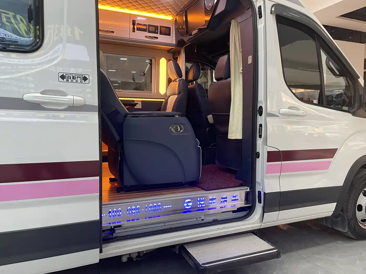 SAIC Maxus MAXUS V90 RV 2021 2.0T Travel Home V90 Self-Contained Class B RV Luxury Transverse Bed фото 28
