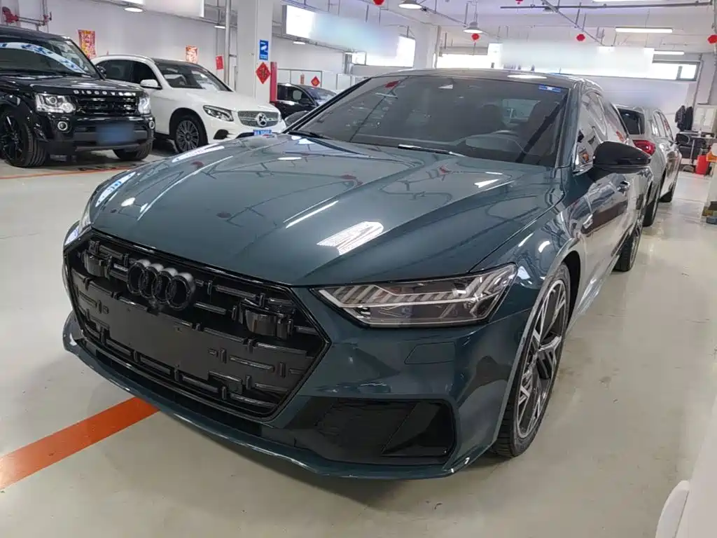 Audi A7L 2022 2022 55 TFSI quattro S-line Aspiration Edition Gloss Black Package