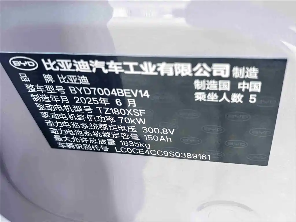 BYD Dolphin 2025 Smart Drive Edition 420km Freedom Version фото 15
