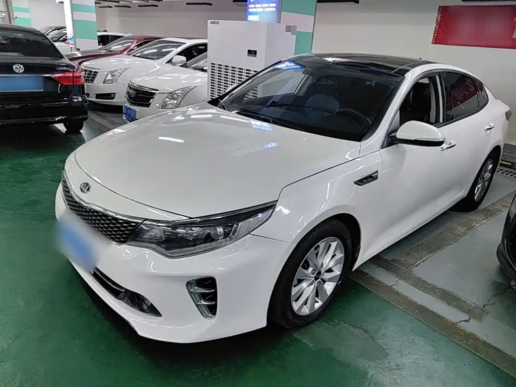 Kia K5 2016 — пригон из Китая