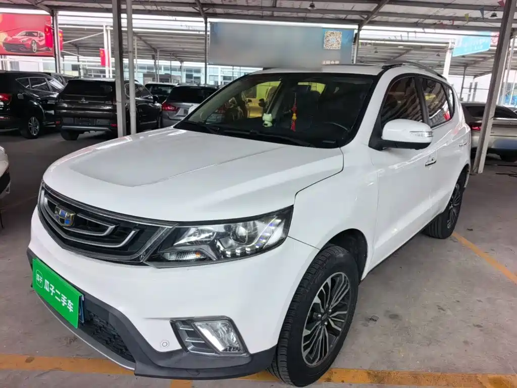 Geely Emgrand X6 2016 — пригон из Китая