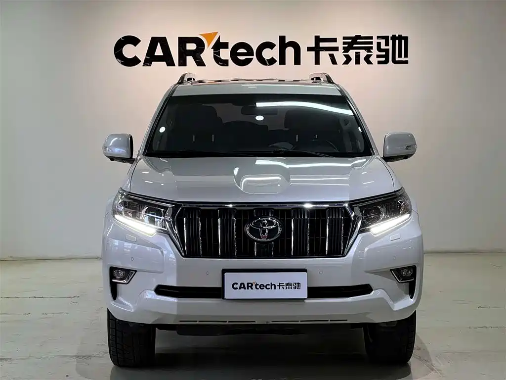 Toyota Prado 2018 3.5L Automatic TX-L Rear-mounted Spare Tire фото 3