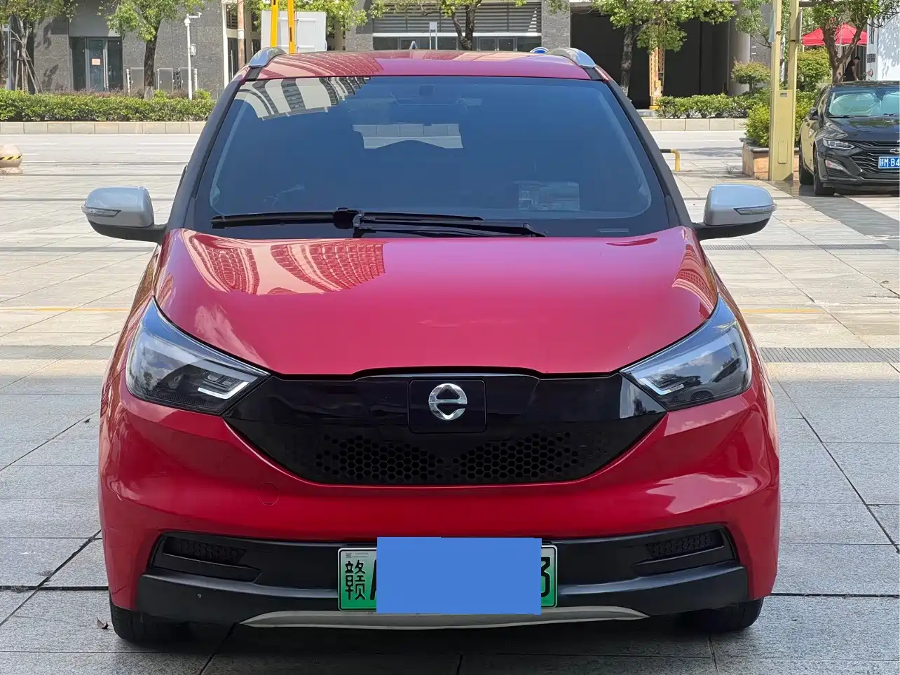 JMCG New Energy Yizhi EV3 2021 2021 Mini Radar Cool Run Model