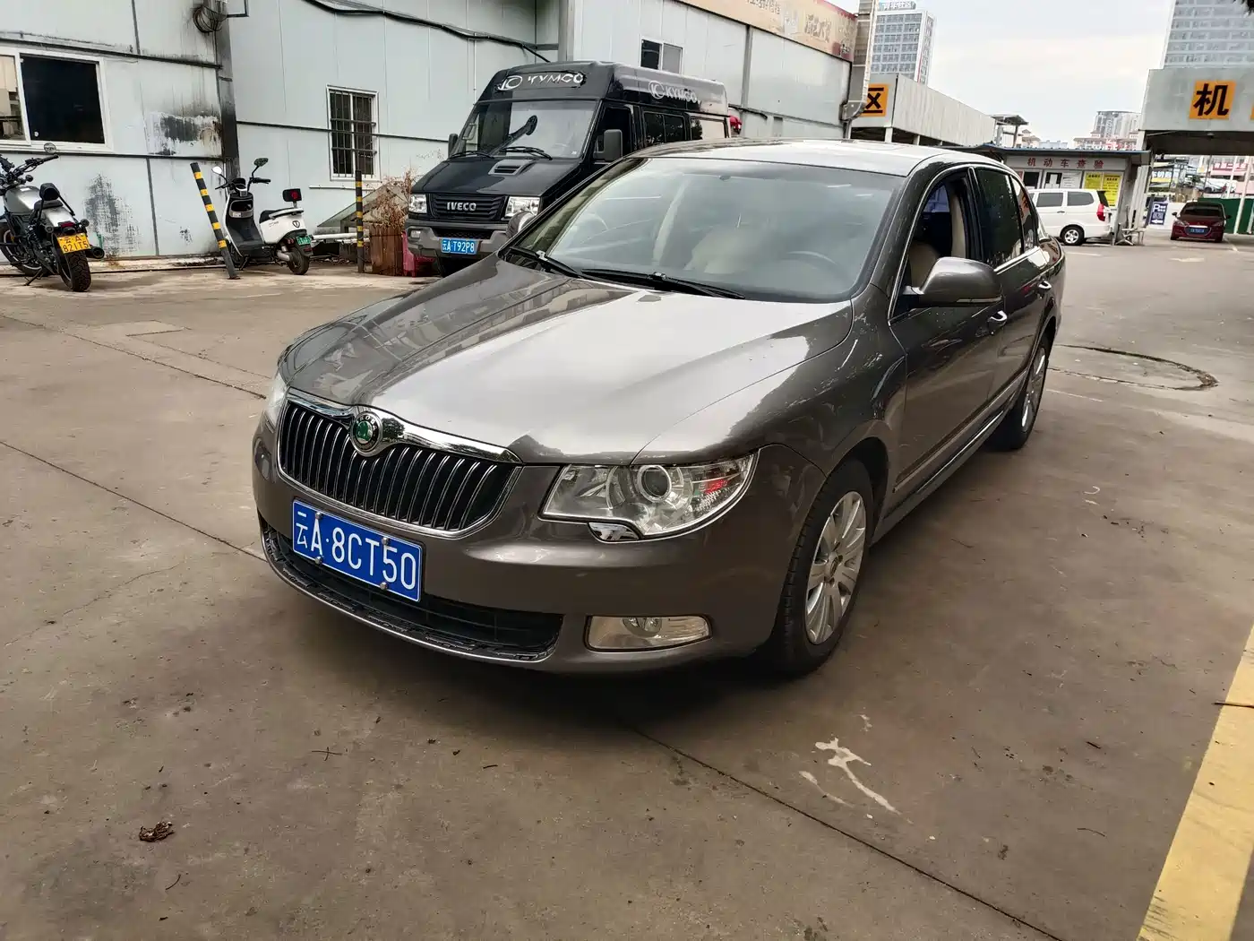Škoda Superb 2009 — пригон из Китая