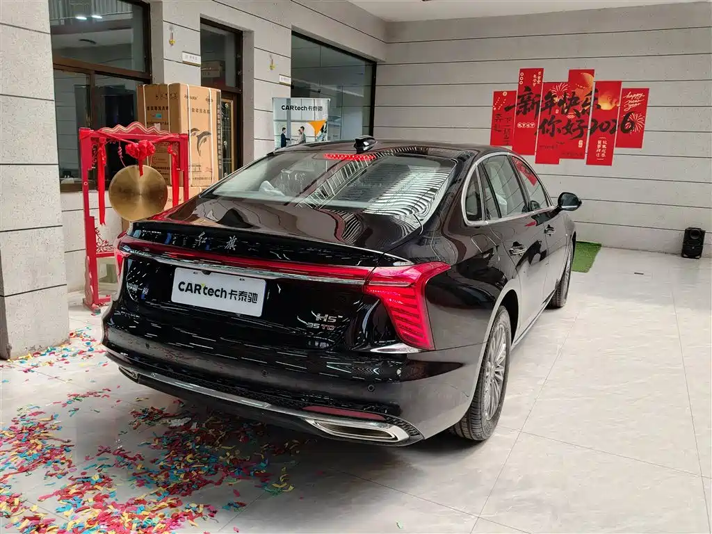 Hongqi H5 2025 1.5T DCT Flag Rhythm 500,000 Units Memorial Edition фото 4
