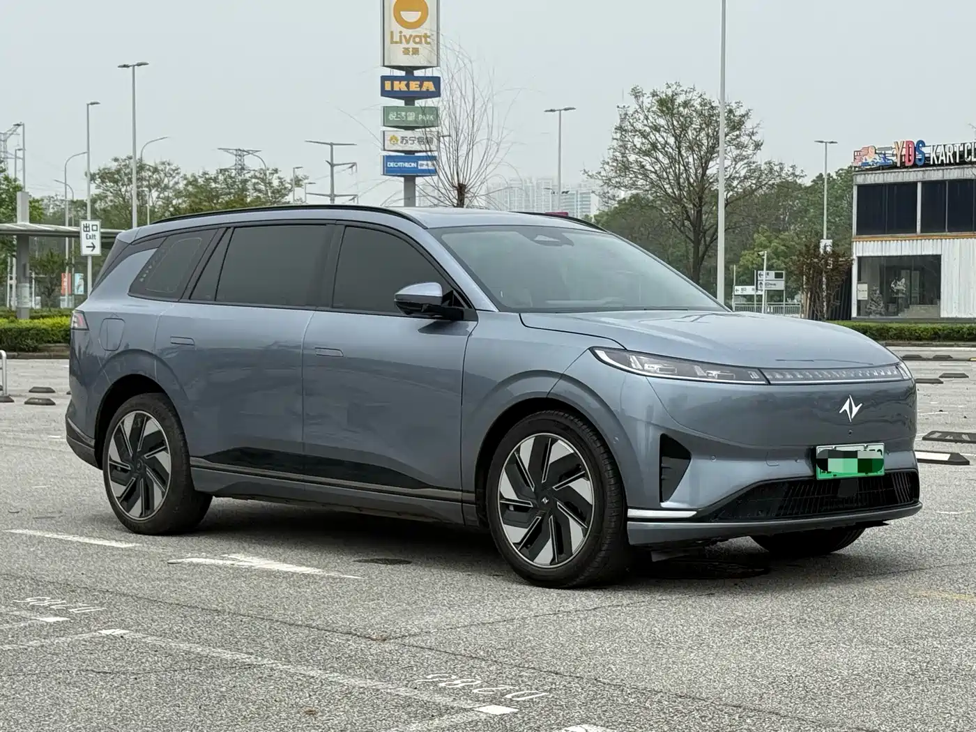 Dongfeng Yipai eπ008 2024 210Max Range Extender 6-Seater фото 3