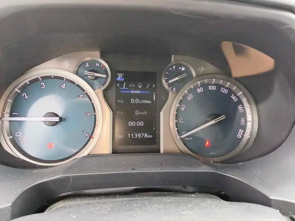 Toyota Prado 2019 2018 3.5L Automatic TX-L NAVI Rear-mounted Spare Tire