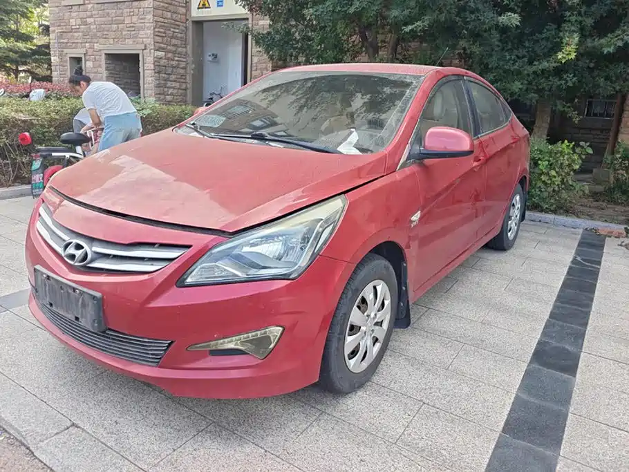 Hyundai Verna 2014 — пригон из Китая