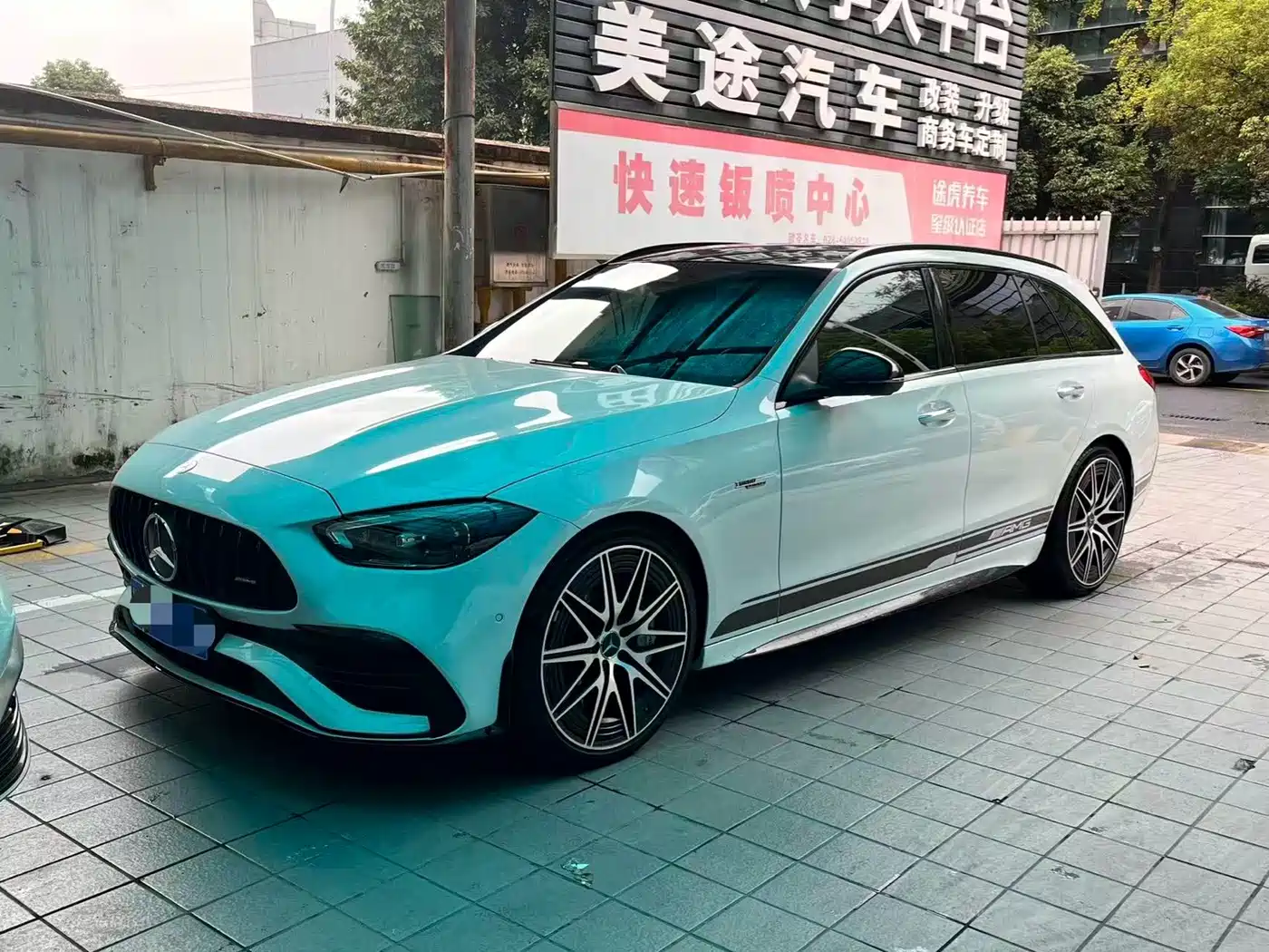 Mercedes-Benz C-Class AMG 2024 — пригон из Китая